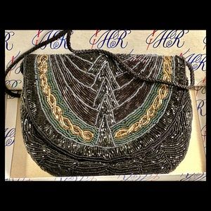 Beautiful Vintage Beaded ‘Cadaz’ Purse from Holt Renfrew, Toronto. EUC! S/F home